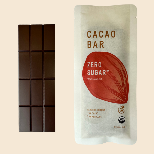 75% Uganda, Organic, Cacao Bar